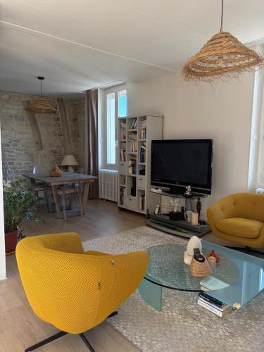 Grand Duplex spacieux en maison de ville
