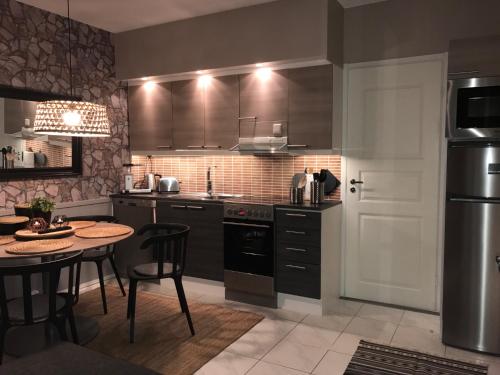 Moonlight Apartment 307 주방 또는 간이 주방
