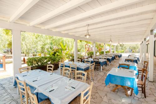 Majoituspaikan Centro Vacanze Oriente ravintola tai vastaava paikka