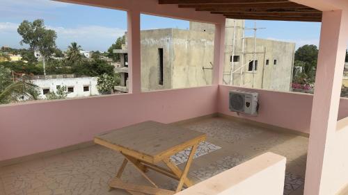 En balkong eller terrasse på Maison d'Afrique