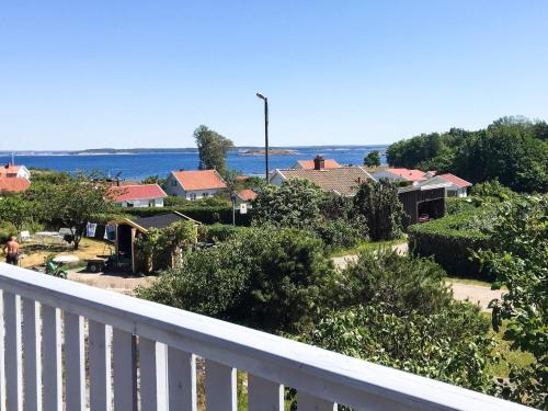 a view from the balcony of a house at 4 person holiday home in Nordkoster in Strömstad
