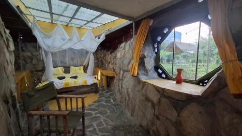 Гостиная зона в Yellow Haven Lodge