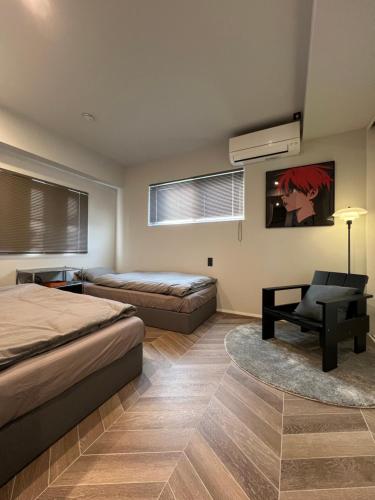 Koenji Designer House, 3 bedrooms 1&2f full house,100m2, 5min to Shinjuku