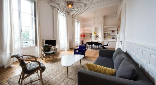 Loungen eller baren på 7 Hotel Particulier