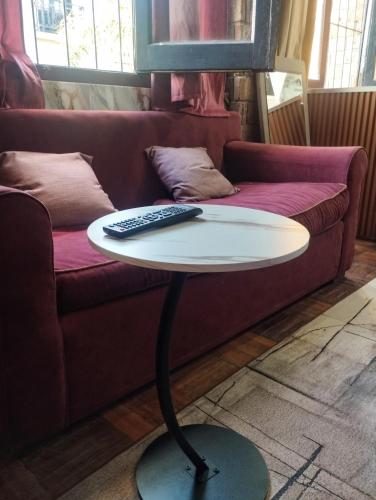 Prostor za sedenje u objektu Sarandí Lofts