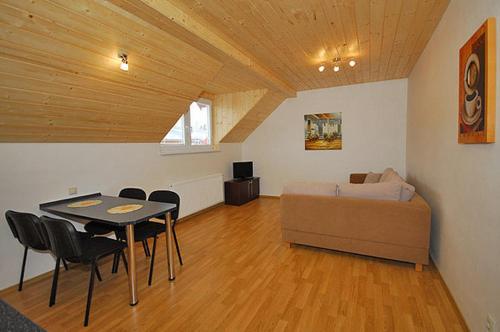 Ein Bett oder Betten in einem Zimmer der Unterkunft Relax Jasna