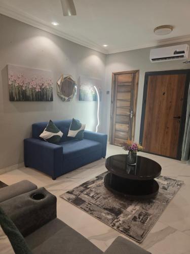 Posezení v ubytování Esthelixapartment