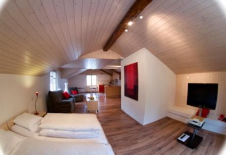 Postel nebo postele na pokoji v ubytování Hôtel de l'Etoile