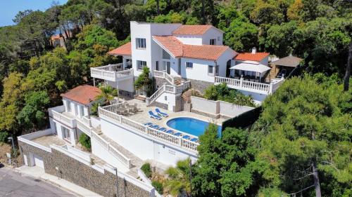 Villa Celeste, Private pool with sea view, 15pers