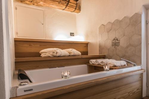 Et badeværelse på Antico Tralcio