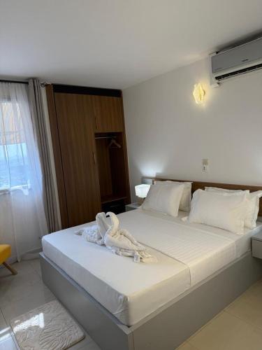 Postelja oz. postelje v sobi nastanitve Devaly Appart