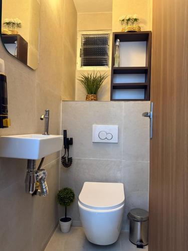 Kopalnica v nastanitvi Devaly Appart