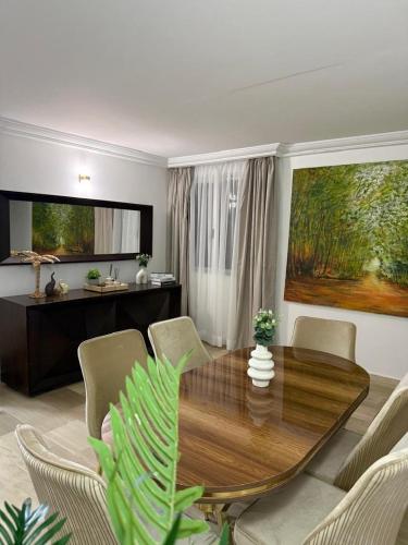 Predel za sedenje v nastanitvi Devaly Appart