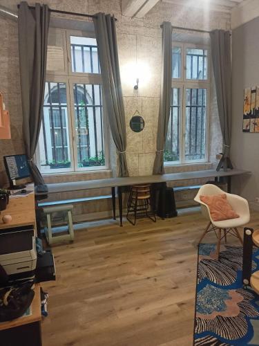 Appartement d'architecte à vivre, en plein centre