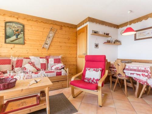 Chalet 3 pièces avec balcon, parking inclus, 6 pers.