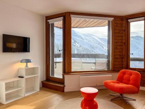 Studio Rénové 4 Pers Avoriaz, Vue Montagne