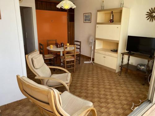 Studio cabine 4 personnes Cap d'Agde Naturisme CN060-028