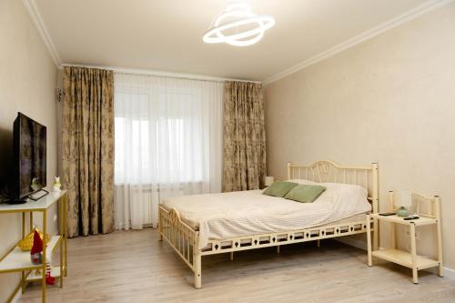 Postel nebo postele na pokoji v ubytování Home Studio