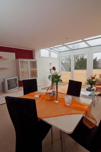 Dapur atau dapur kecil di Haus Siegfried Appartements