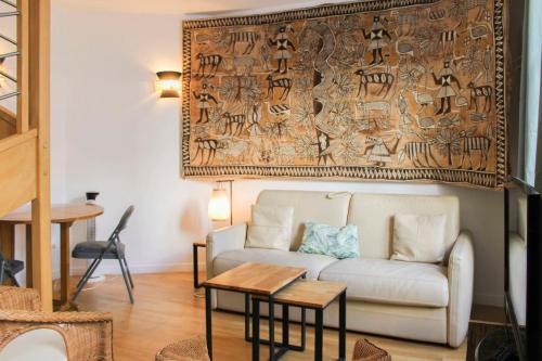 Cozy duplex in the heart of the Marais Paris 3rd