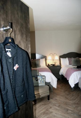 Postel nebo postele na pokoji v ubytování Hollywood Hotel