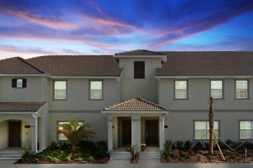 a rendering of a house at Four Bedrooms close to Disney w Pool 4898 in Kissimmee