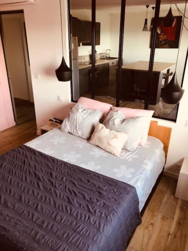 Llit o llits en una habitació de Villa Muse