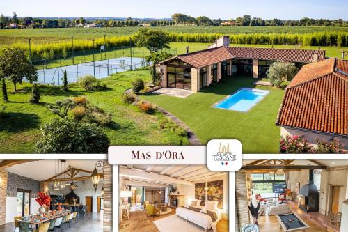 Mas d'Ora - Piscine Chauffée - Tennis - Parc