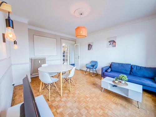 Zona d'estar a Splendide T4 avec balcon