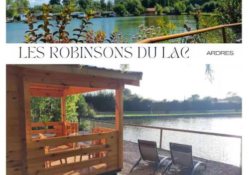 CHALET 23 - Camping Les Robinson du Lac - Pêche gratuite sans permis