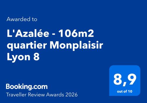 L'Azalée - 106m2 avec BALCONS & PARKING - proche hôpitaux & métro