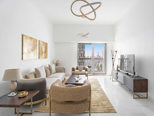 Luxurious High Floor 1BDR With Full Sea View-Cayan48