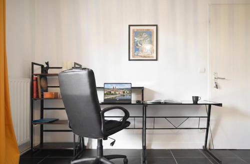 T2 Havre de paix avec Bureau & Wifi - Parking privé - Salle sport