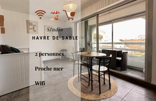 126 - Le Havre de Sable - proche mer, wifi, clim