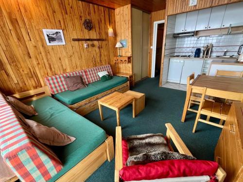 Studio sud/ouest, ski aux pieds, 30m², 4 couchages