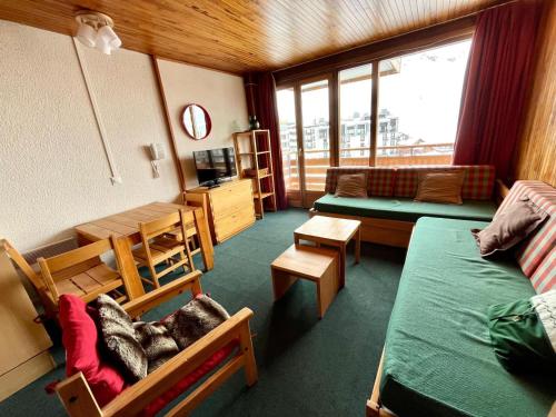 Studio sud/ouest, ski aux pieds, 30m², 4 couchages