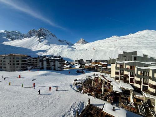 Studio sud/ouest, ski aux pieds, 30m², 4 couchages