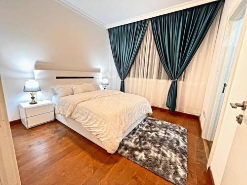 Guest house tesisinde bir odada yatak veya yataklar