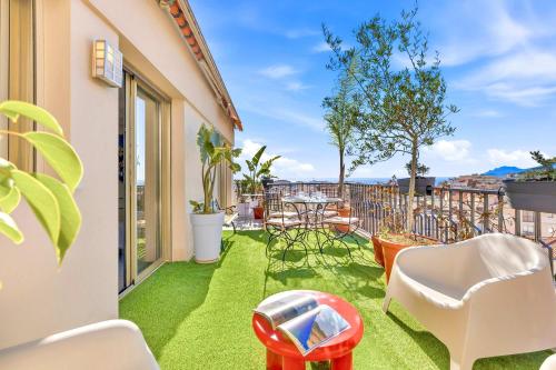 Septieme Ciel - Exceptionnel Appartement vue Mer