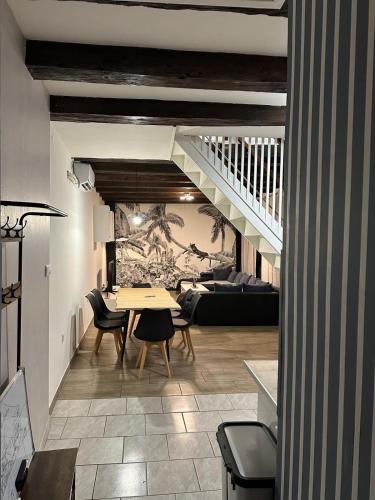 Duplex spacieux 3 chambres Centre Saverne Clim 8 personnes