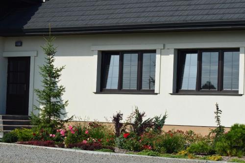 Jardín al aire libre en Ośrodek Biały Lew