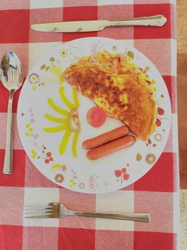 Jídlo v penzionu nebo okolí