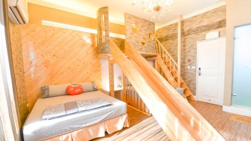 Postel nebo postele na pokoji v ubytování Minsuku B&B