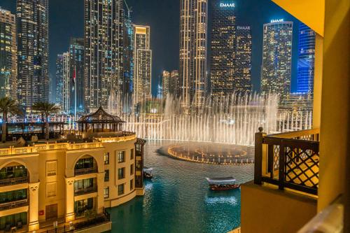Escape24 Upgraded 1BR Al Bahar with Partial Burj & Fountain View