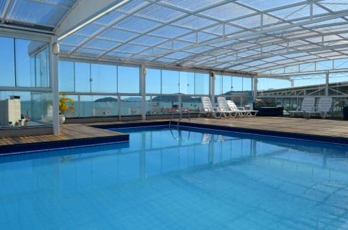 Πισίνα στο ή κοντά στο Mar de Canasvieiras Hotel e Eventos