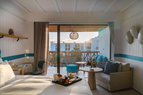 Llit o llits en una habitació de The View Agadir