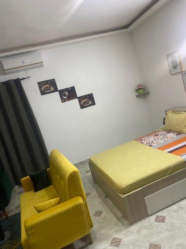 Zona d'estar a Yellow House