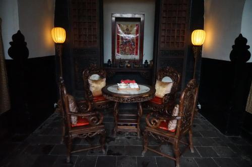 Posezení v ubytování Pingyao Yide Hotel