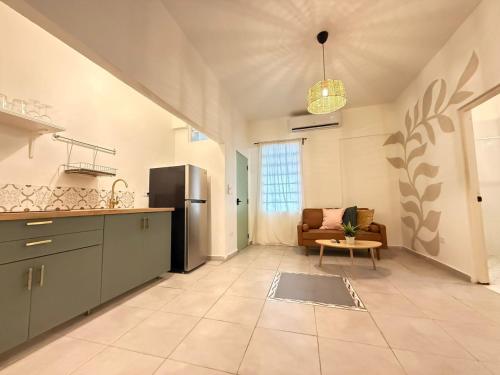 Cuina o zona de cuina de Bright and Spacious 1 BR