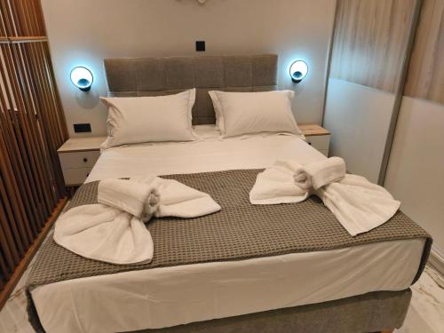 เตียงในห้องที่ Castle View Serenity Square